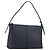 BURBERRY Borsa a Spalla in Pelle Blu Navy Argento Autentica am9843