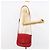 LOUIS VUITTON Borsa a Spalla Epi Saint Cloud GM Rossa M52197 LV Auth BA8157 Rosso - vista 25