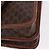 Céline CELINE Macadam Canvas Schultertasche aus PVC-Leder Braun Gold Auth ka570 Golden - vista 10