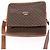 Céline CELINE Macadam Canvas Schultertasche aus PVC-Leder Braun Gold Auth ka570 Golden - vista 15