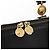 Borsa a mano in pelle VERSACE Gialla Nera Auth yk19622 Nero Giallo - vista 10