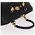 Borsa a mano in pelle VERSACE Gialla Nera Auth yk19622 Nero Giallo - vista 6