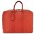 LOUIS VUITTON Borsa Porta Documenti da Viaggio Damier Infini N41143 LV Auth ka518 Arancione - vista 2
