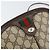 Borsa a Spalla Gucci GG Supreme Web Sherry Line PVC Beige 904 02 047 Auth 155227 D'oro - vista 14