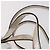 BURBERRY Bolso de Hombro Jimmy Choo Nylon Cuero 2 Conjunto Beige Marfil Auth BA8473 Crudo - vista 7