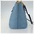 Borsa a mano Miu Miu in pelle 2 in 1 blu oro Auth BA8214 D'oro - vista 4