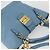 Borsa a mano Miu Miu in pelle 2 in 1 blu oro Auth BA8214 D'oro - vista 6
