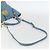 Borsa a mano Miu Miu in pelle 2 in 1 blu oro Auth BA8214 D'oro - vista 9