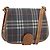 Autre Marque Bolso de Hombro Burberrys Nova Check PVC Marino Oro Auth 155468 Dorado Azul marino