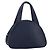 SAINT LAURENT Borsa a mano in nylon blu navy Auth ka542