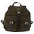 PRADA Backpack Nylon Khaki Silver Auth 154531 Silvery - view 2