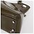 CARTIER Borsa a Mano Pelle Verniciata Khaki Argento Auth 151787 - vista 11