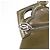 CARTIER Borsa a Mano Pelle Verniciata Khaki Argento Auth 151787 - vista 14