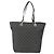GUCCI GG Canvas Tote Bag Schwarz Silber 31243 Auth 151463 - Ansicht 2