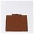 Hermès Portafoglio HERMES in tela e pelle 3 pezzi marrone arancione grigio Auth bs31477 - vista 3