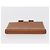 Hermès Portafoglio HERMES in tela e pelle 3 pezzi marrone arancione grigio Auth bs31477 - vista 6
