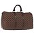 LOUIS VUITTON Borsa Boston Keepall 50 Damier Ebene N41427 Auth LV 148143
