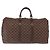 LOUIS VUITTON Borsa Boston Keepall 50 Damier Ebene N41427 Auth LV 148143 - vista 2