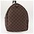 LOUIS VUITTON Borsa Boston Keepall 50 Damier Ebene N41427 Auth LV 148143 - vista 3