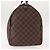 LOUIS VUITTON Borsa Boston Keepall 50 Damier Ebene N41427 Auth LV 148143 - vista 4