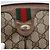 Borsa Sherry Line GG Supreme Web di GUCCI in PVC beige e oro 904 02 047 Auth BA7462 D'oro - vista 18