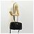PRADA Borsa a Mano Nylon 2 vie Nero Oro 1BB115 Auth am9579SM D'oro - vista 29