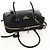 PRADA Borsa a Mano Nylon 2 vie Nero Oro 1BB115 Auth am9579SM D'oro - vista 6