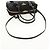 PRADA Borsa a Mano Nylon 2 vie Nero Oro 1BB115 Auth am9579SM D'oro - vista 8