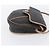 Borsa a spalla in tela a nido d'ape PVC nera e oro Auth BA7506 Christian Dior Nero D'oro - vista 4