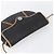 Borsa a spalla in tela a nido d'ape PVC nera e oro Auth BA7506 Christian Dior Nero D'oro - vista 6