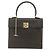 Céline Borsa a Mano CELINE in Pelle Khaki Oro Auth 151041 D'oro Cachi - vista 13