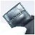 FENDI Tote Bag aus schwarzem Nylon mit Silber authentisch ep11611 - Ansicht 12