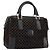 Céline Borsa a mano in tela Macadam CELINE in suede nero e oro Auth ep11623 D'oro