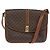 Céline Borsa a Spalla in Tela Macadam CELINE in Pelle PVC Marrone Oro Auth 148183 D'oro