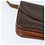 Céline Borsa a Spalla in Tela Macadam CELINE in Pelle PVC Marrone Oro Auth 148183 D'oro - vista 8