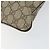 Gucci Borsa a Spalla GG Supreme PVC Beige Oro 201446 Auth 148419 D'oro - vista 14