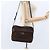 Céline Borsa a Spalla in Tela Macadam CELINE Suede Marrone Oro Auth 147778 D'oro - vista 20