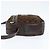 Céline Borsa a Spalla in Tela Macadam CELINE Suede Marrone Oro Auth 147778 D'oro - vista 3