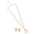 Saint Laurent Collana in metallo 2 Set Oro Auth am9228 D'oro