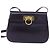 Borsa a Spalla Gancini in Pelle Salvatore Ferragamo Blu Navy Oro Auth 145622 D'oro - vista 13