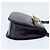 Borsa a Spalla Gancini in Pelle Salvatore Ferragamo Blu Navy Oro Auth 145622 D'oro - vista 4