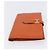 Hermès HERMES Portafoglio Soufflé in Pelle Arancione Auth 143412 - vista 4