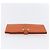 Hermès HERMES Portafoglio Soufflé in Pelle Arancione Auth 143412 - vista 5