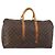 LOUIS VUITTON Borsa Boston Monogram Keepall 50 M41426 LV Auth bs30384 Monogramma