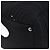 CHANEL COCO Borsa a mano in cotone argento nero CC Auth 150550 - vista 9