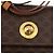 Céline Sac à main en toile Macadam CELINE en cuir PVC 2 en 1 marron or Auth 153821 Doré - vue 20