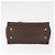 Céline Sac à main en toile Macadam CELINE en cuir PVC 2 en 1 marron or Auth 153821 Doré - vue 5