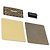 Portafoglio in pelle GG Supreme Gucci 4 pezzi Nero Beige Auth 153445