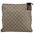 Borsa a spalla GG Supreme in PVC beige e argento di GUCCI 141626 Auth ep12076 - vista 2