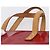 LOUIS VUITTON Monogram Vernis Reade MM Borsa a Mano Rossa M91086 LV Auth ep12185 Rosso - vista 8